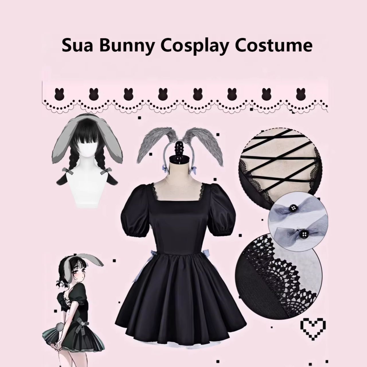 Anime Cosplay Cafe - Alien Stage Sua 3° Anniversario Costume