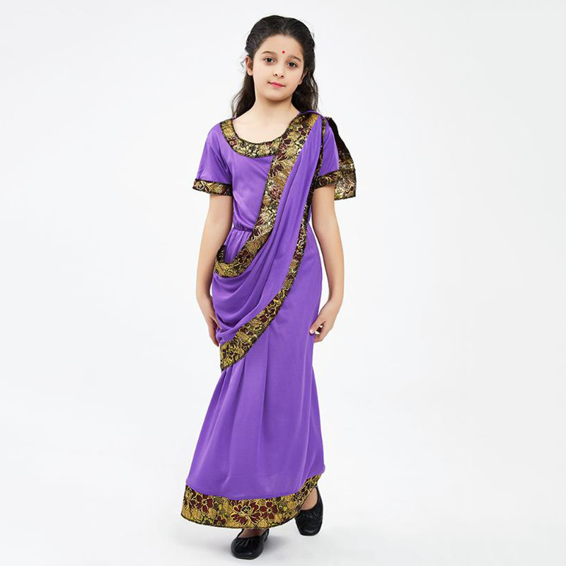 Anime Cosplay India - Abbigliamento tradizionale indiano Sari Costume cosplay