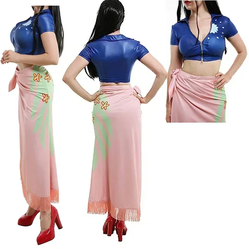 Anime Cosplay Nico Robin - Costume da Cosplay di Nico Robin,