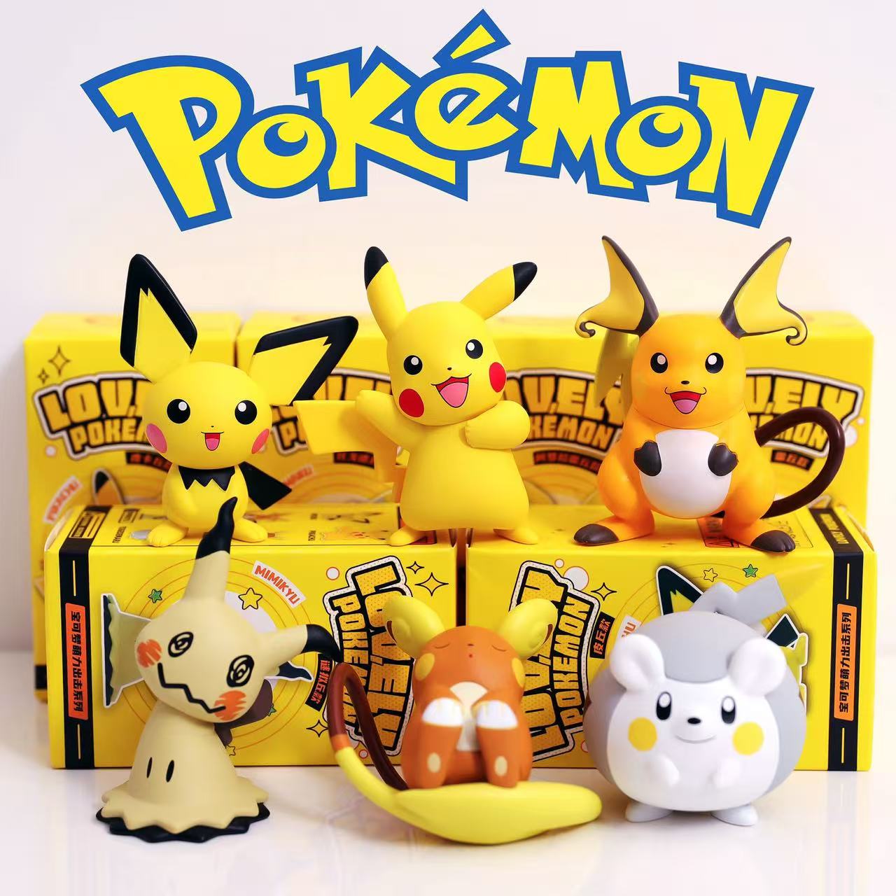Anime Cosplay Pokemon - Action Figure Pokémon: Mewtwo, Gengar, Pikachu,