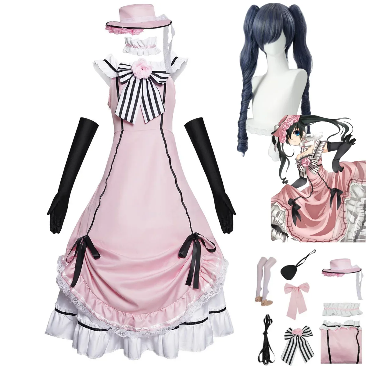 Anime Cosplay Robin - Costume Cosplay Anime Black Butler Ciel