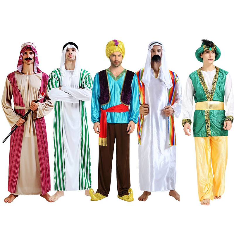 Anime Cosplay India - Costume da Uomo per Cosplay Aladdin,