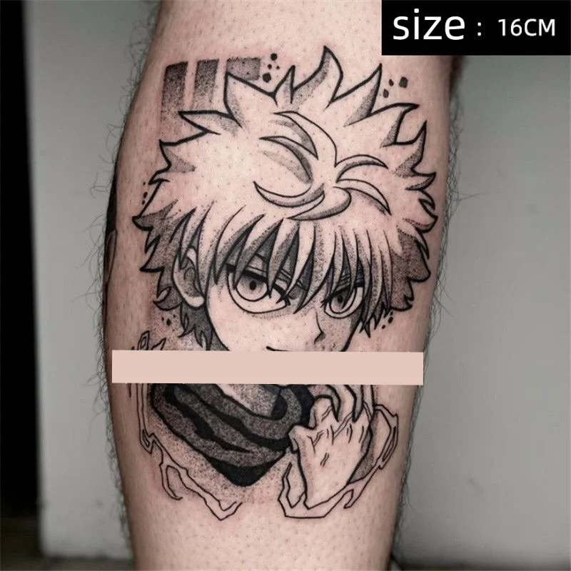 Cosplay Anime Killua Zoldyck - HUNTER X HUNTER Anime Tatuaggi temporanei