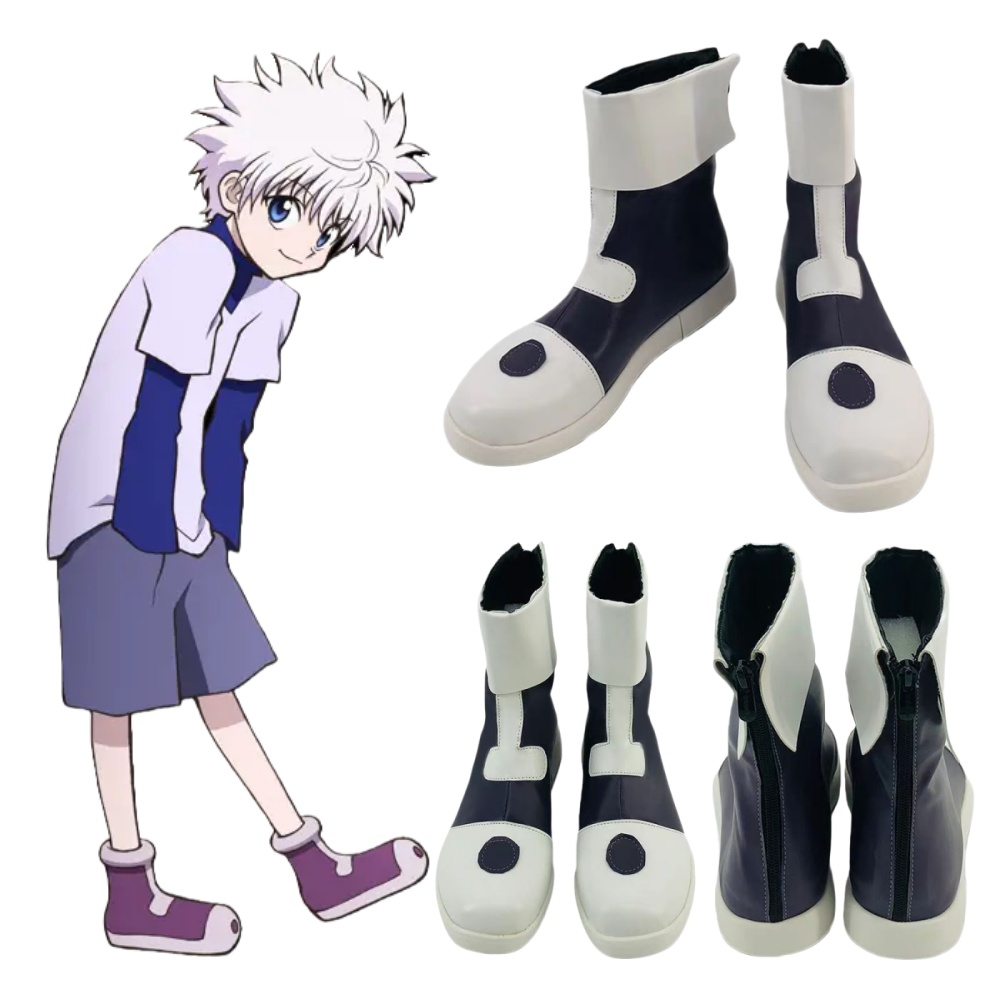 Cosplay Anime Killua Zoldyck - Scarpe cosplay Killua Zoldyck Anime HUNTER×HUNTER