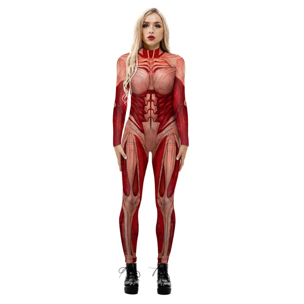 Anime Cosplay Bodysuit - Costume da Donna per Halloween, Ispirato