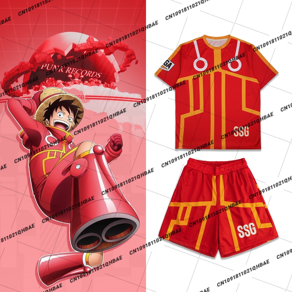 Anime Cosplay Of - Nuovo Costume Cosplay di Monkey D.