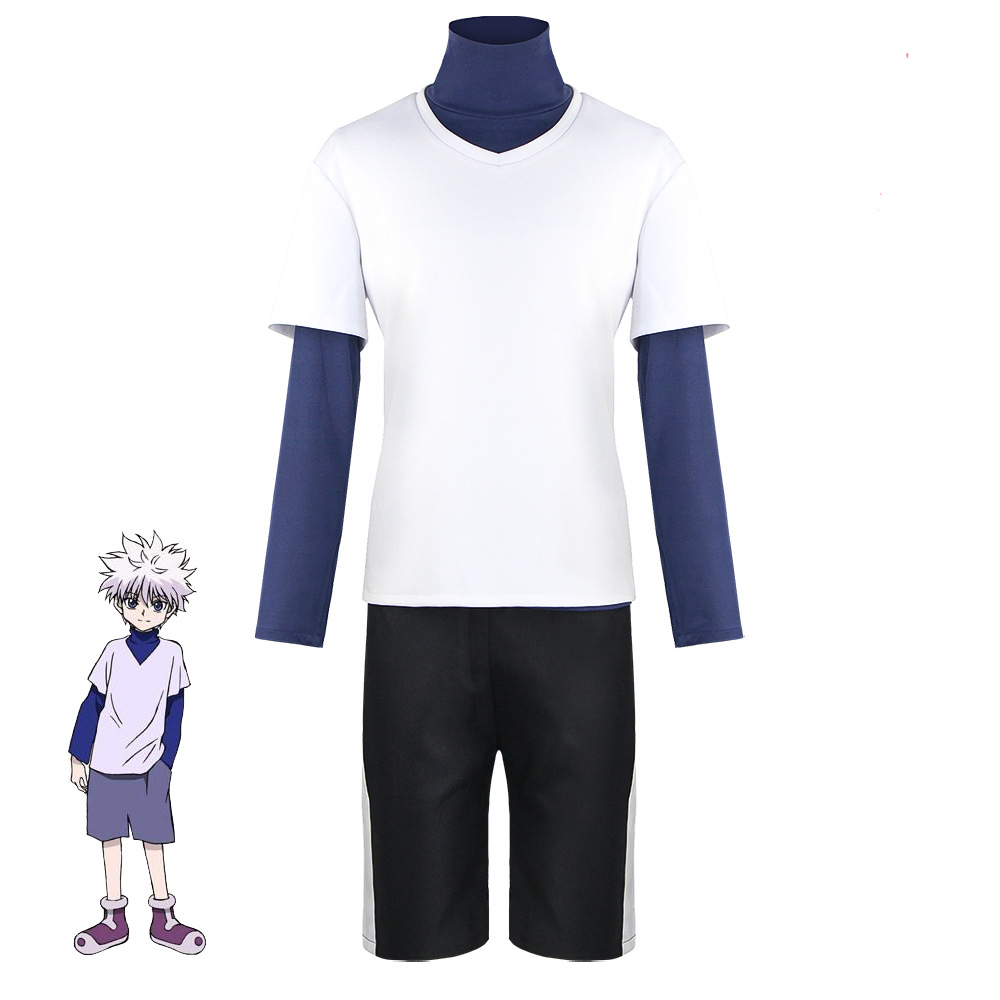 Cosplay Anime Killua Zoldyck - Anime Killua Zoldyck Costume Cosplay Top