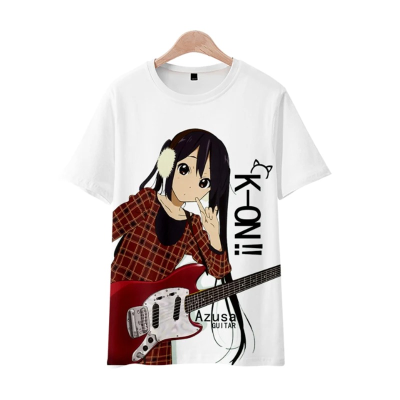 Cosplay Anime Basic - T-shirt stampata Anime K-ON, maglietta unisex