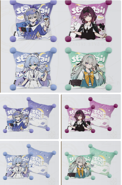 Anime Cosplay Robin - Cuscino Decorativo Ufficiale Anime Cosplay MiHoYo