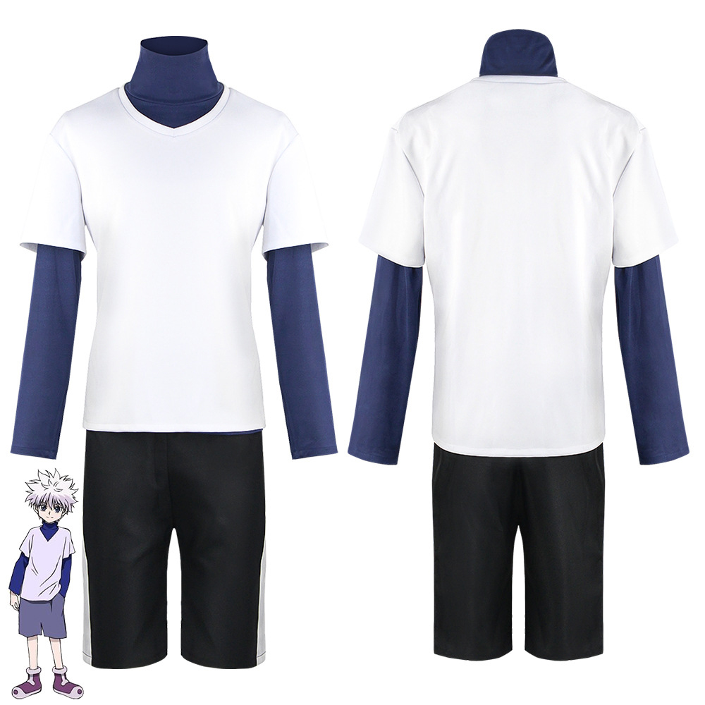 Cosplay Anime Killua Zoldyck - Anime Killua Zoldyck Costume Cosplay Uomo