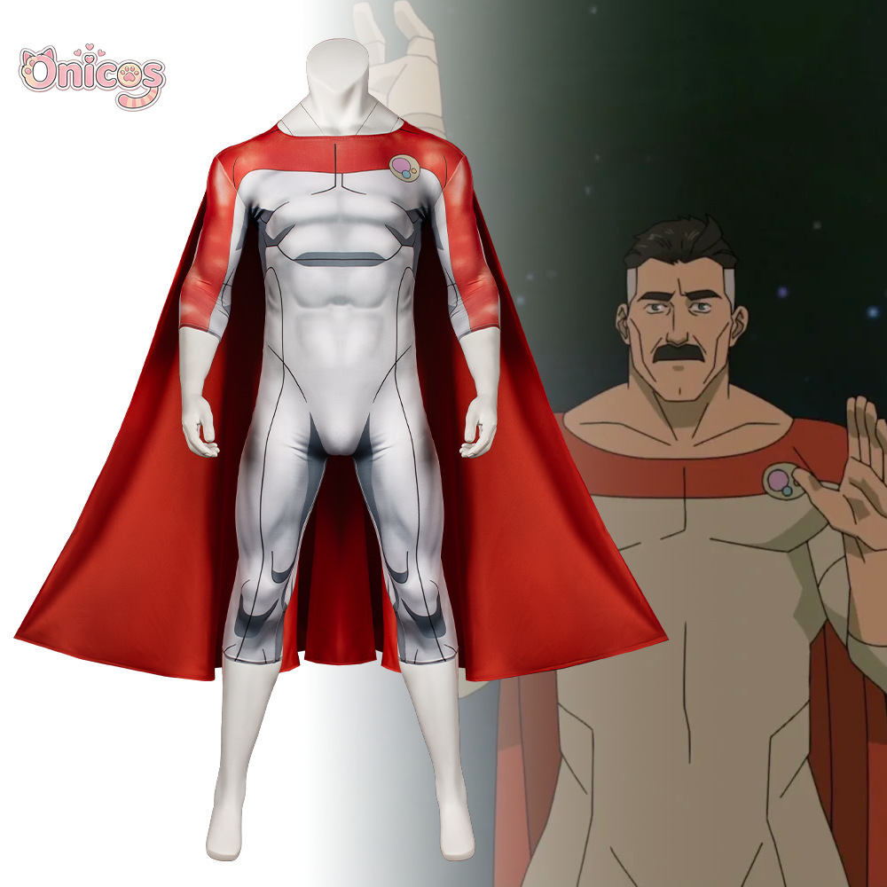 Anime Cosplay Bodysuit - Costume Cosplay Invincibile Nolan Grayson Omni-Man,