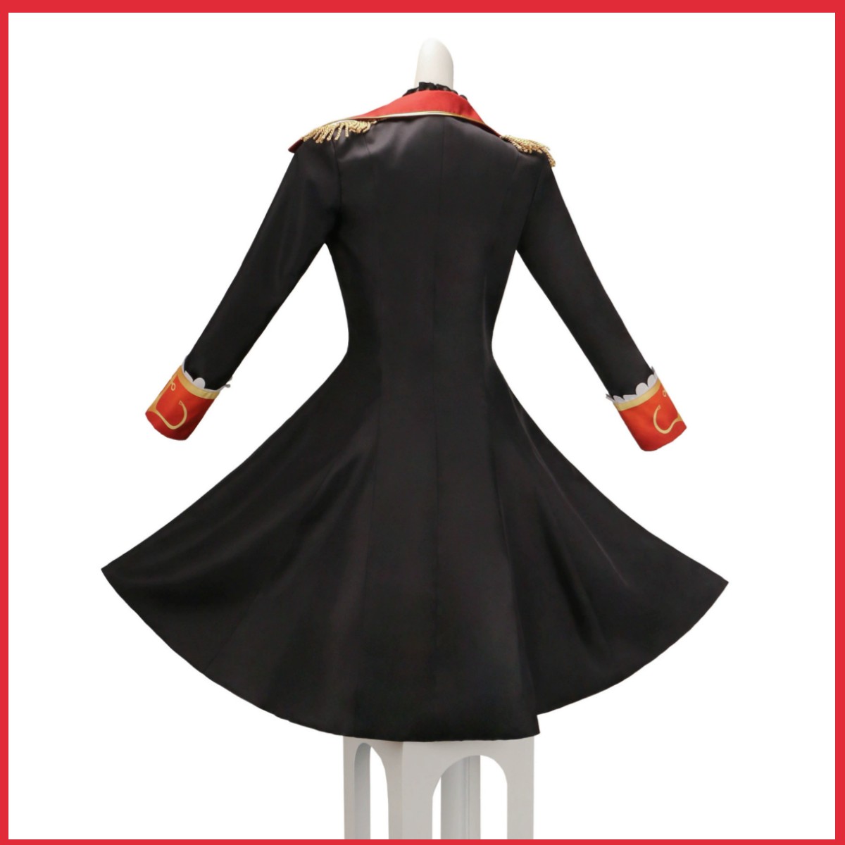 Anime Cosplay Red - Virtual Idol VTuber Capitano Baozhong Marlene