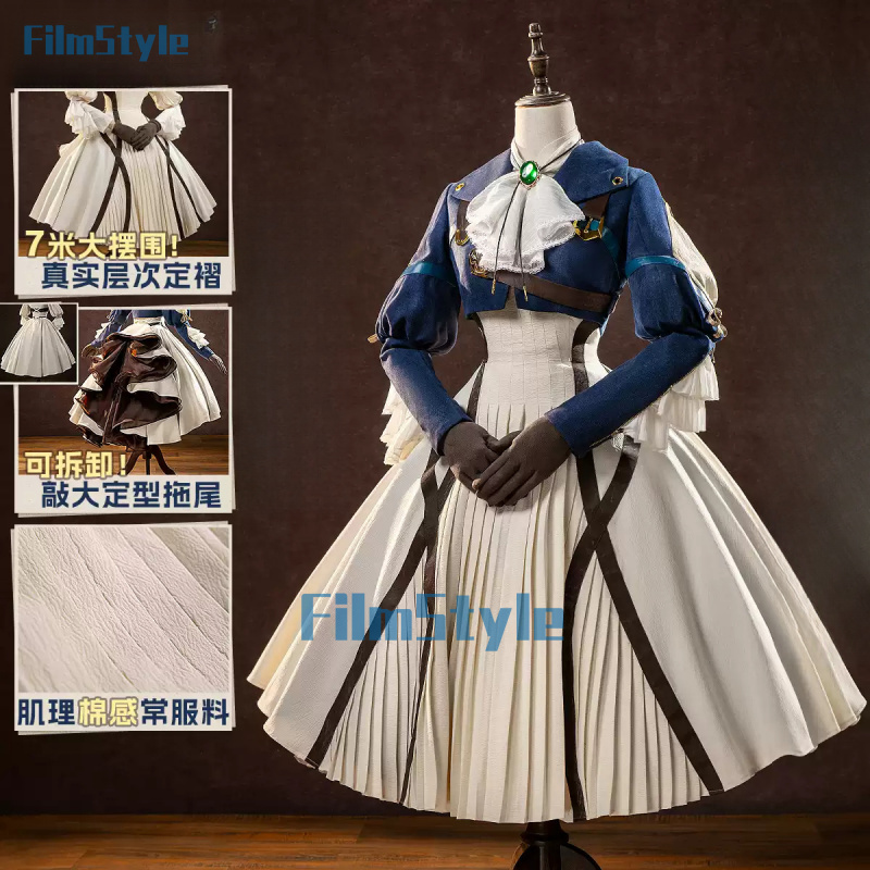 Costume da Cosplay di Violet E - Violet Evergarden Dress recensione e prezzo
