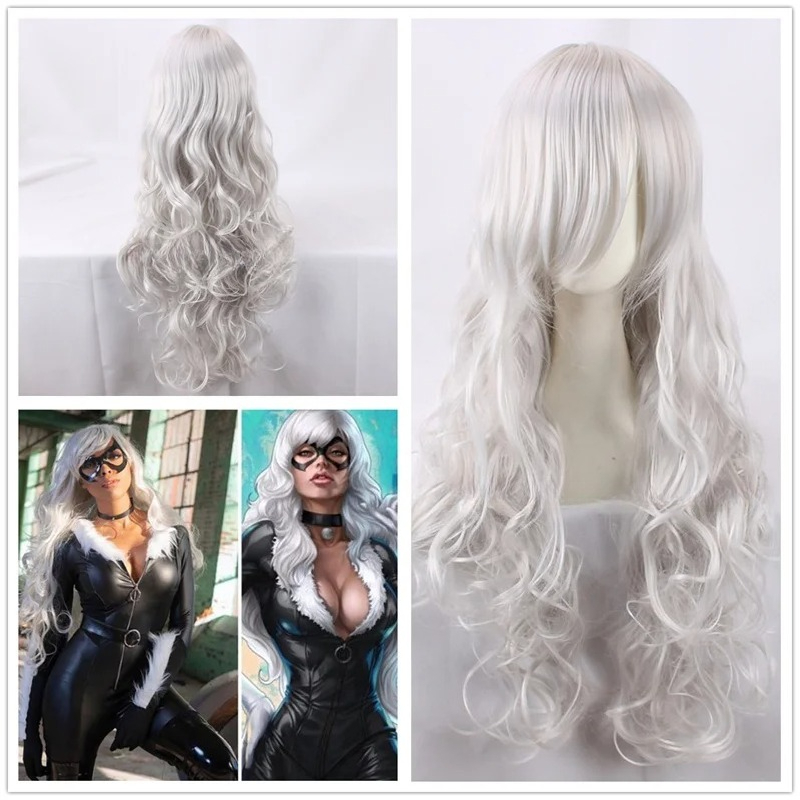 Nuova Parrucca da Cosplay di G - Anime Cosplay Long Black Hair recensione e prezzo