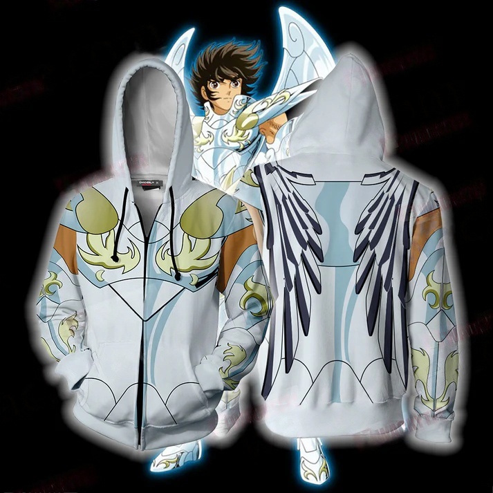 Anime Saint Seiya Felpe con st - Cosplay Anime Basic recensione e prezzo