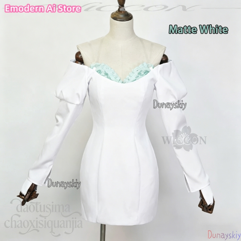Nuovo Abito Bianco Crossover C - Anime Cosplay Cafe recensione e prezzo