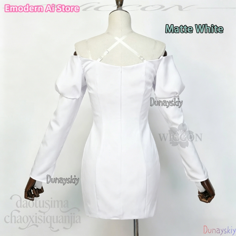 Nuovo Abito Bianco Crossover C - Anime Cosplay Cafe recensione e prezzo