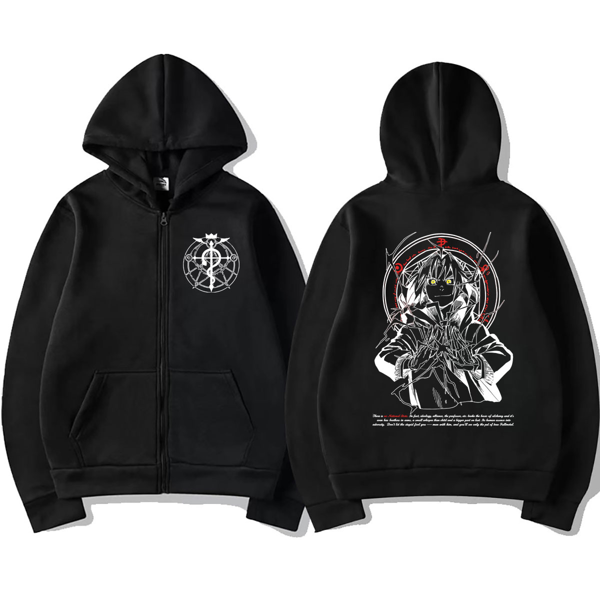 Felpa con Cappuccio e Zip Anim - Fullmetal Alchemist Coat recensione e prezzo