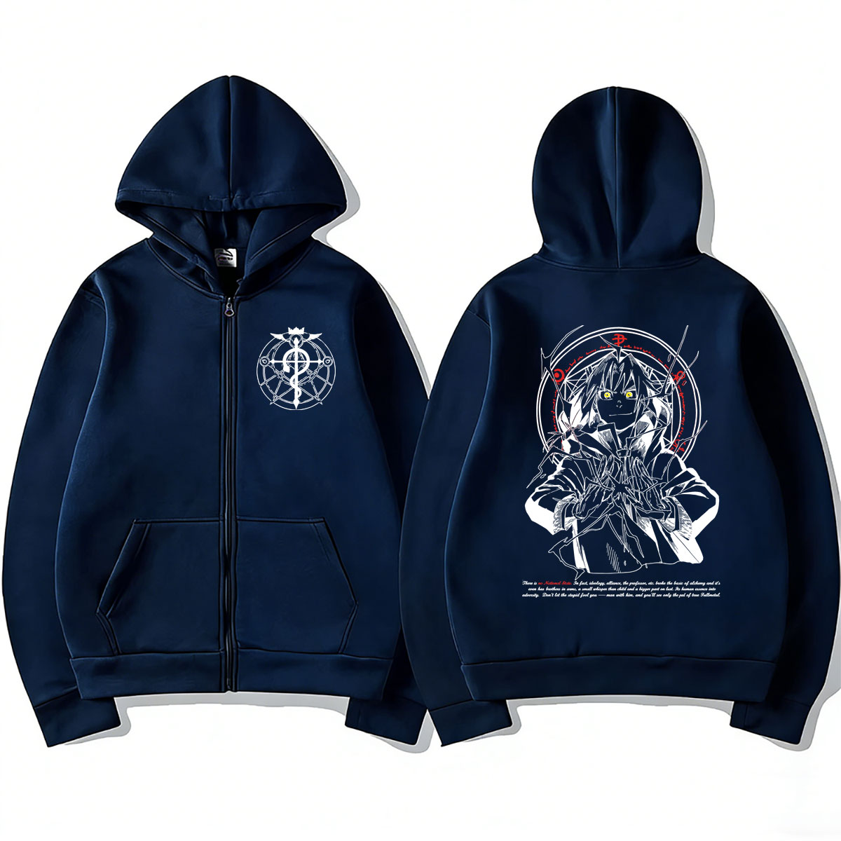 Felpa con Cappuccio e Zip Anim - Fullmetal Alchemist Coat recensione e prezzo