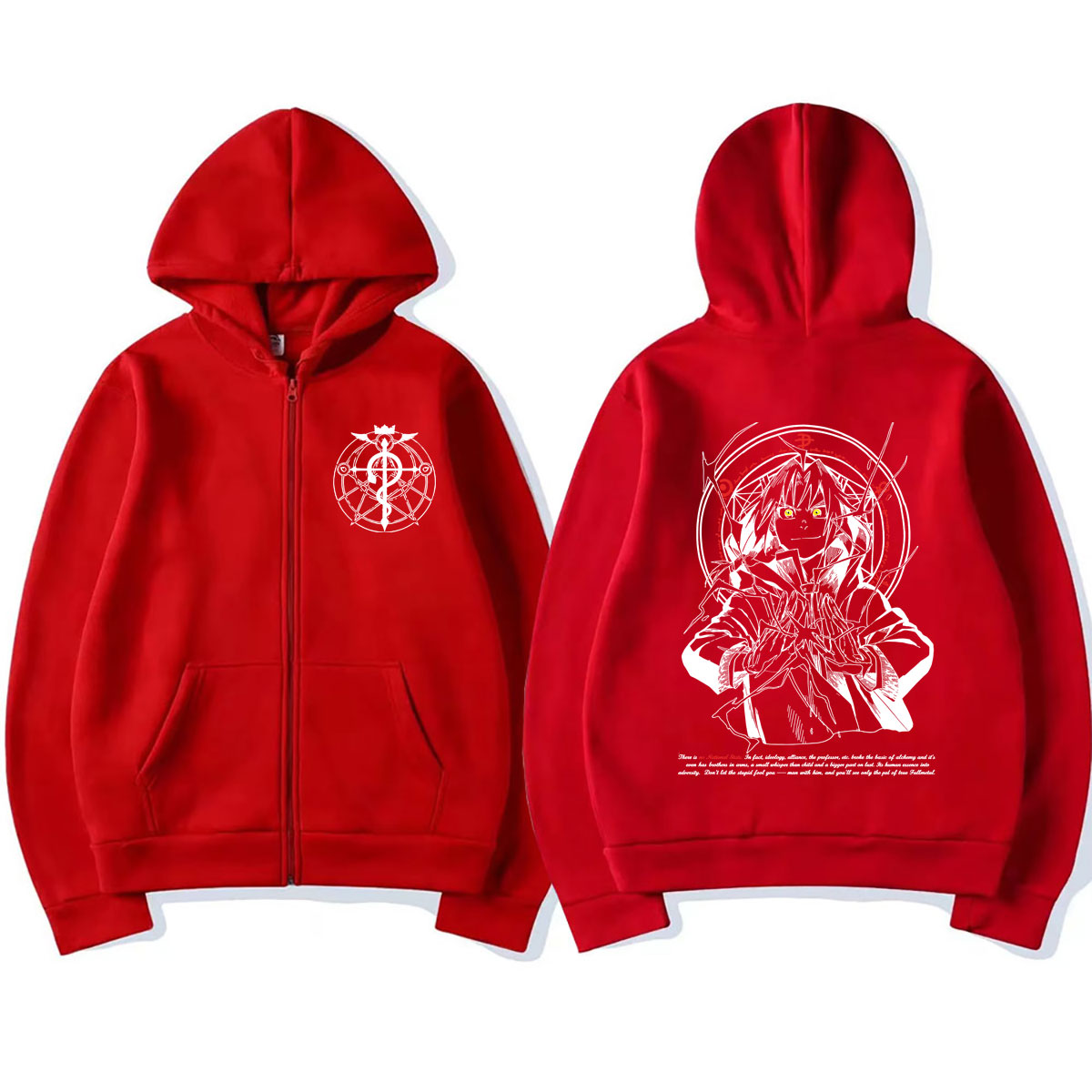 Felpa con Cappuccio e Zip Anim - Fullmetal Alchemist Coat recensione e prezzo