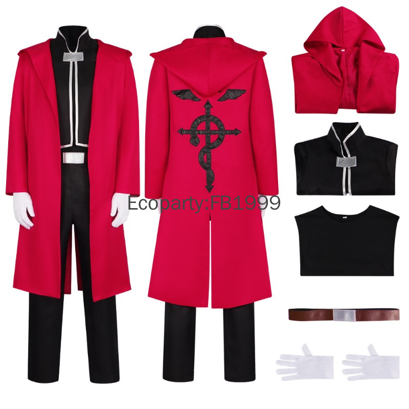 Anime Alchemist Edward Elric C - Fullmetal Alchemist Coat recensione e prezzo