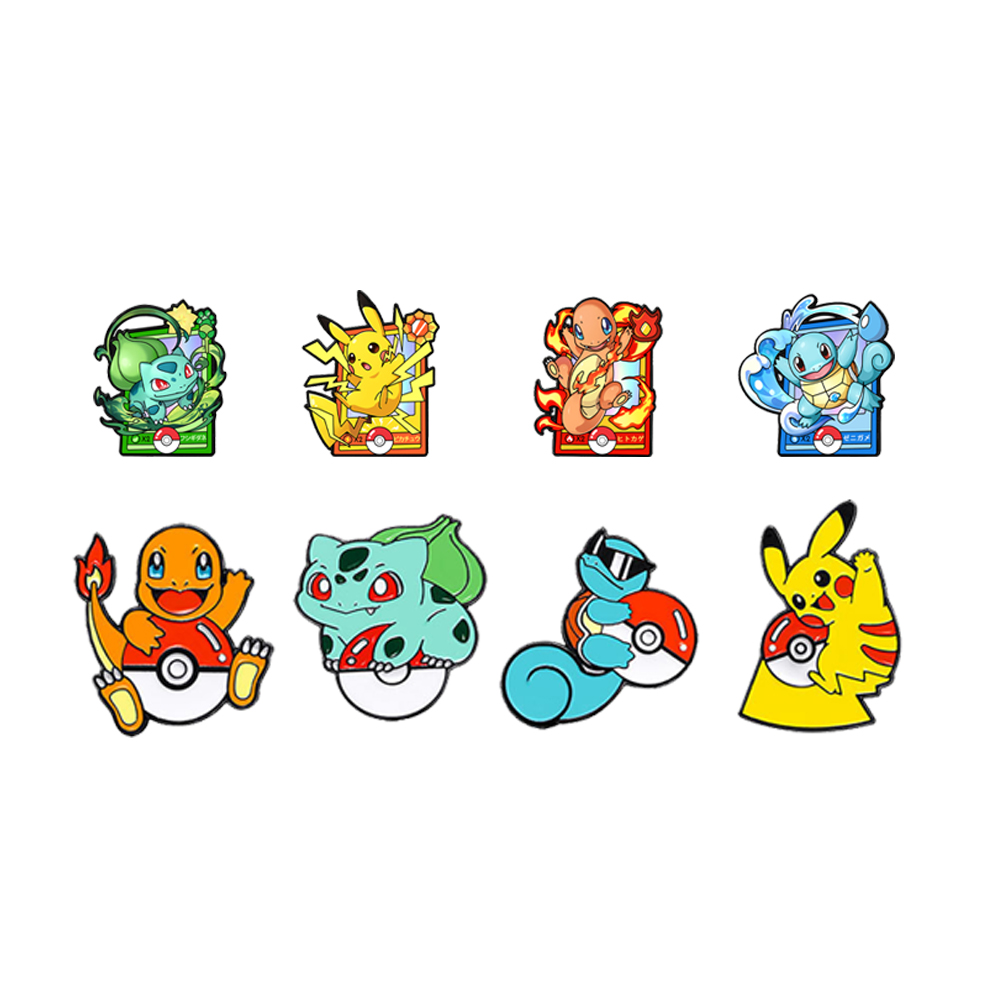 Set di 8 spille smaltate Pokém - Anime Cosplay Pokemon recensione e prezzo