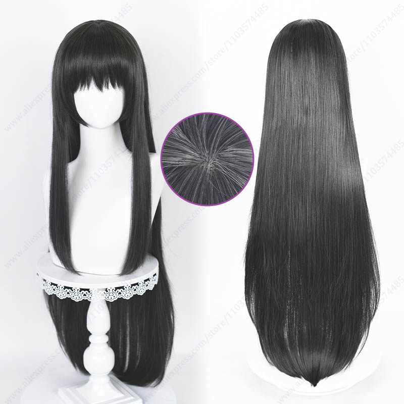 Akemi Homura 90cm lungo dritto - Anime Cosplay Long Black Hair recensione e prezzo