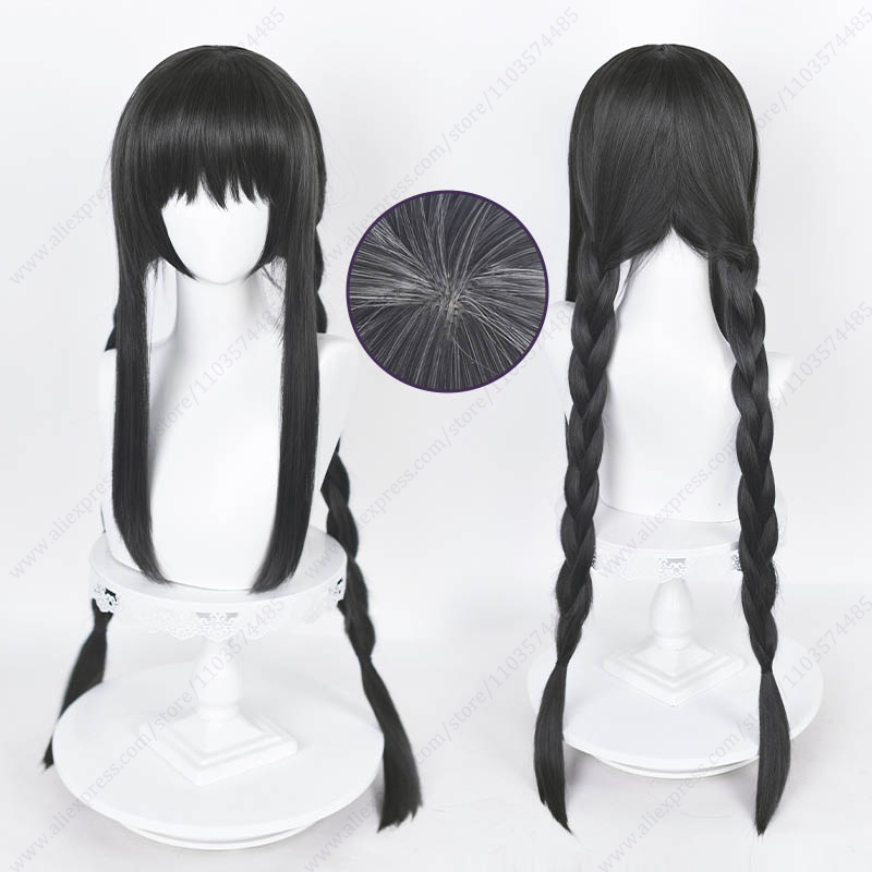 Akemi Homura 90cm lungo dritto - Anime Cosplay Long Black Hair recensione e prezzo