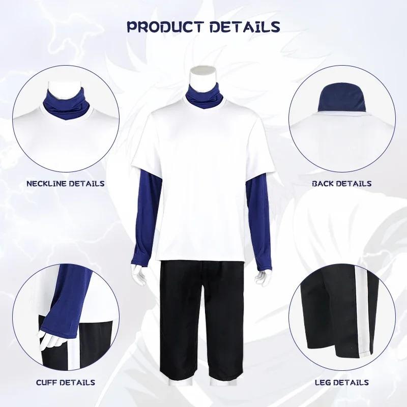 2026 Cosplay Anime Hunter X Ki - Cosplay Anime Killua Zoldyck recensione e prezzo