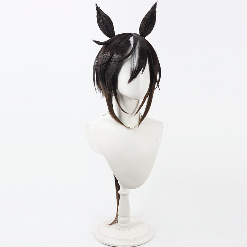 Umamusume Pretty Derby Stay Go - Anime Cosplay Long Black Hair recensione e prezzo