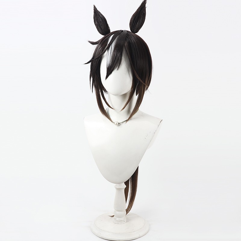 Umamusume Pretty Derby Stay Go - Anime Cosplay Long Black Hair recensione e prezzo
