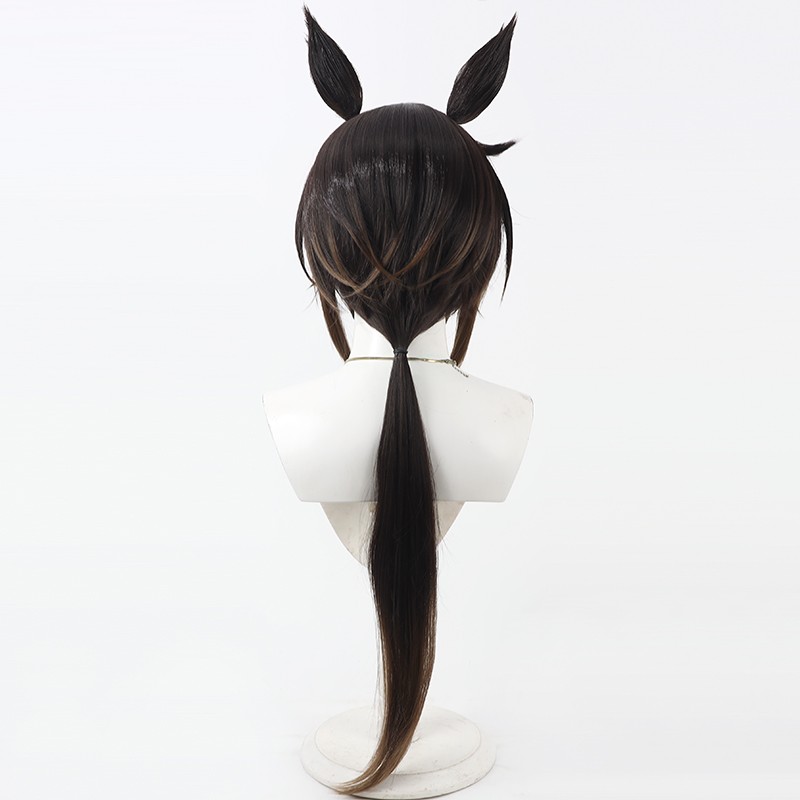 Umamusume Pretty Derby Stay Go - Anime Cosplay Long Black Hair recensione e prezzo