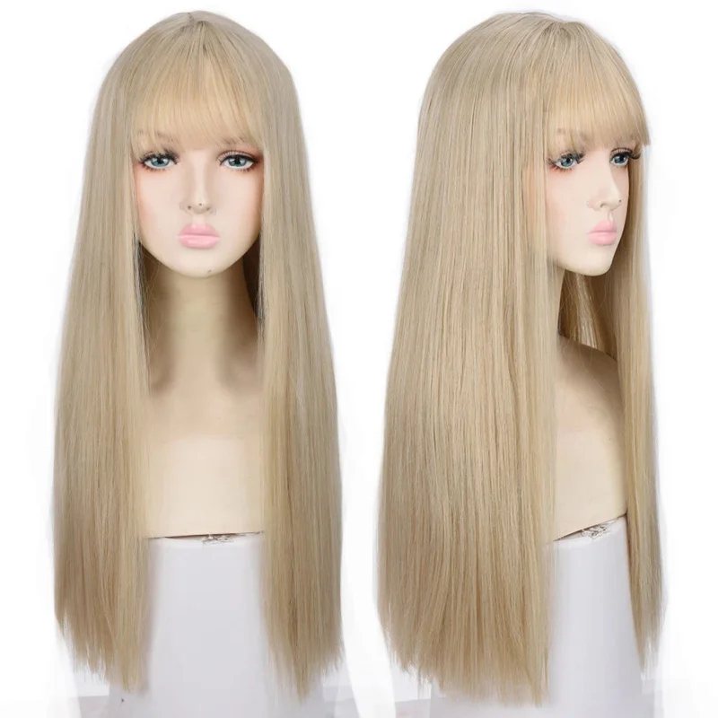 Parrucca sintetica Houyan 2026 - Anime Cosplay Long Black Hair recensione e prezzo