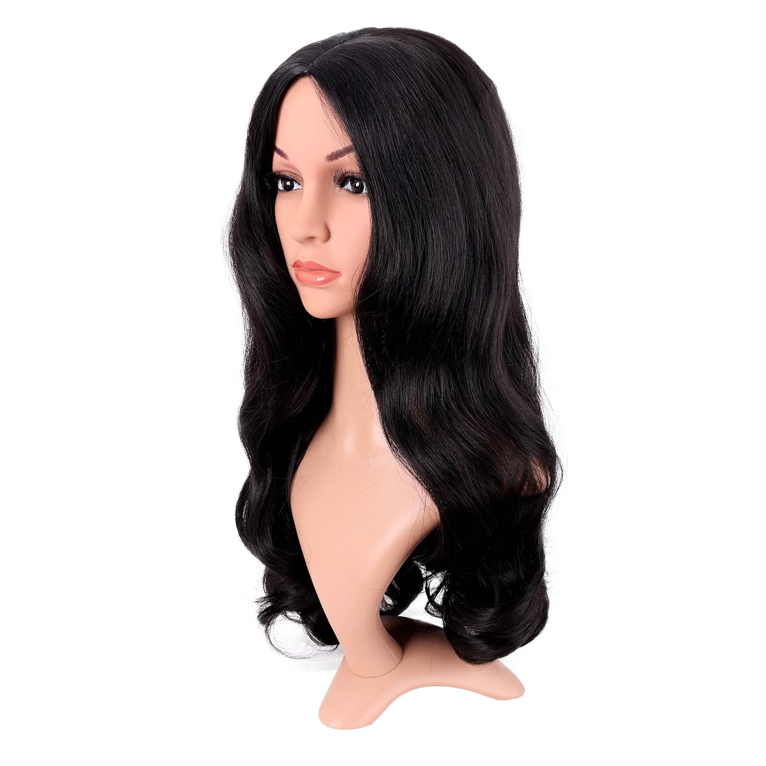 Parrucca Lunga Ricciuta con Pa - Anime Cosplay Long Black Hair recensione e prezzo