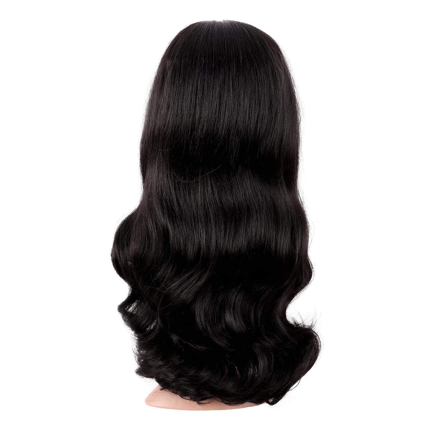 Parrucca Lunga Ricciuta con Pa - Anime Cosplay Long Black Hair recensione e prezzo
