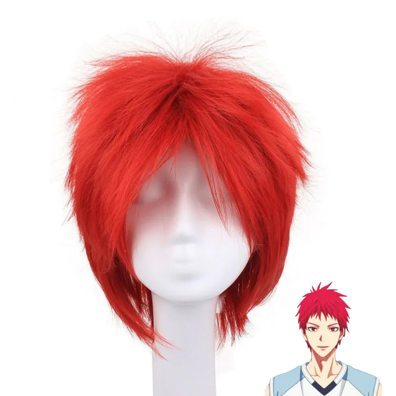☣ Parrucca Cosplay Akashi Seij - Anime Cosplay Red recensione e prezzo