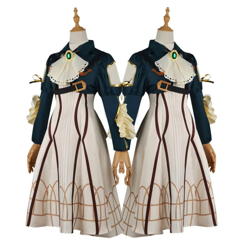 2026 Costume cosplay anime vio - Violet Evergarden Dress recensione e prezzo