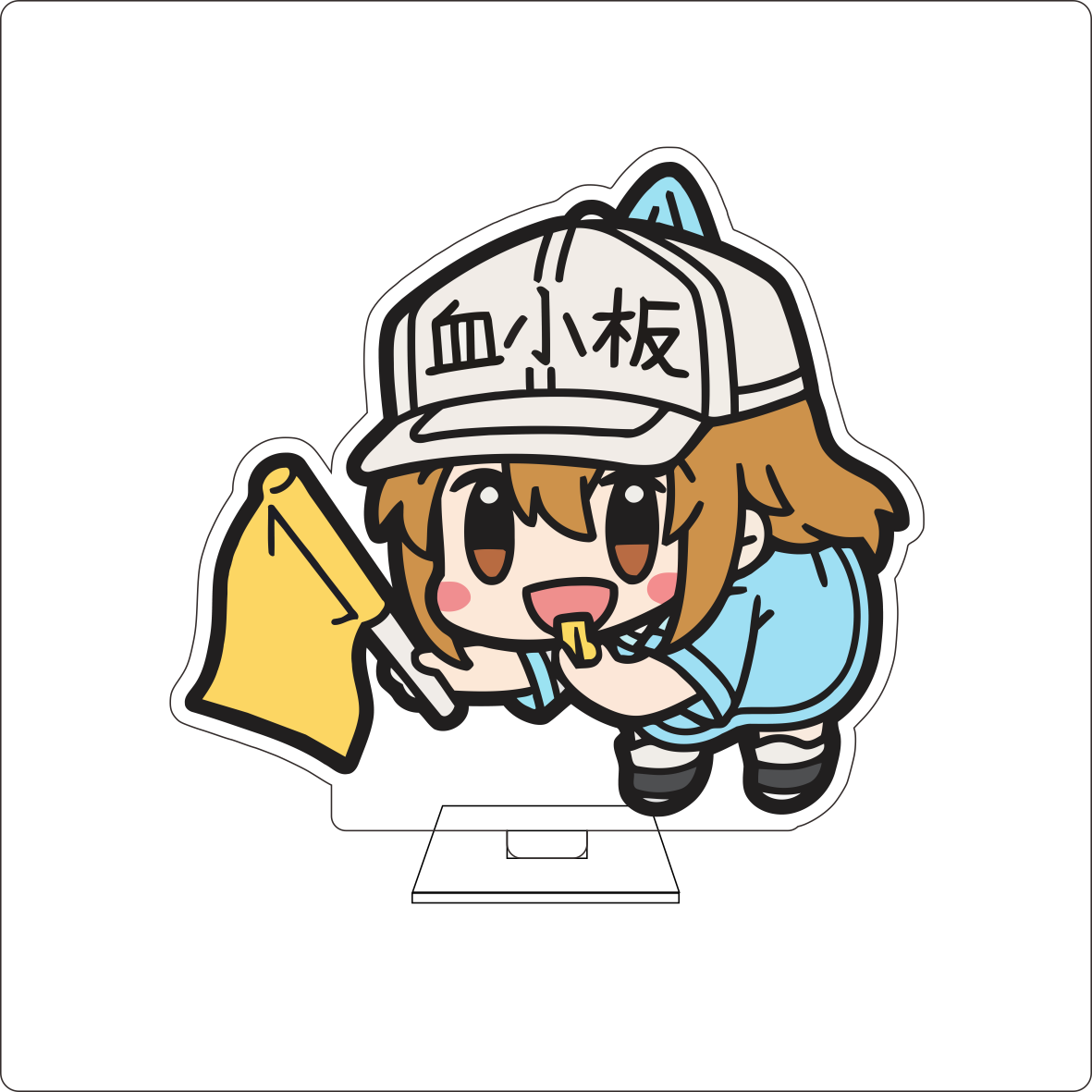 Anime Cells at Work! 10CM Stat - Anime Cosplay Red recensione e prezzo