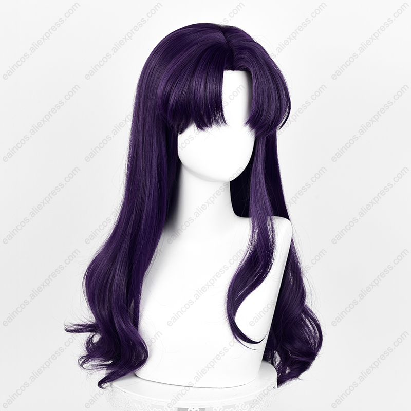 Parrucca cosplay EVA Misato Ka - Anime Cosplay Long Black Hair recensione e prezzo