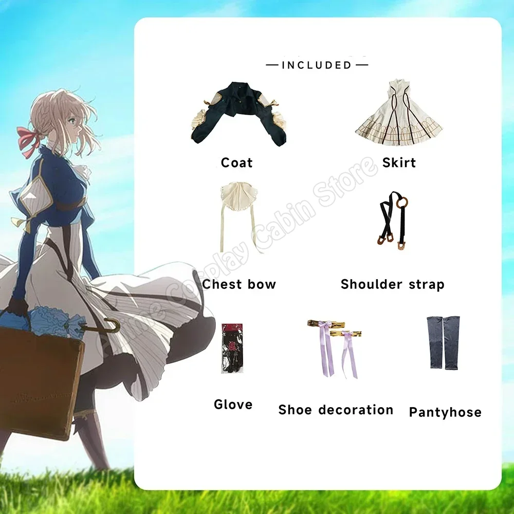 Costume da Cosplay Anime Viole - Violet Evergarden Dress recensione e prezzo