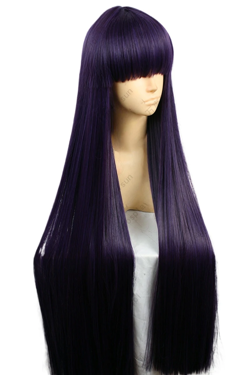 Parrucca cosplay per capelli s - Anime Cosplay Long Black Hair recensione e prezzo
