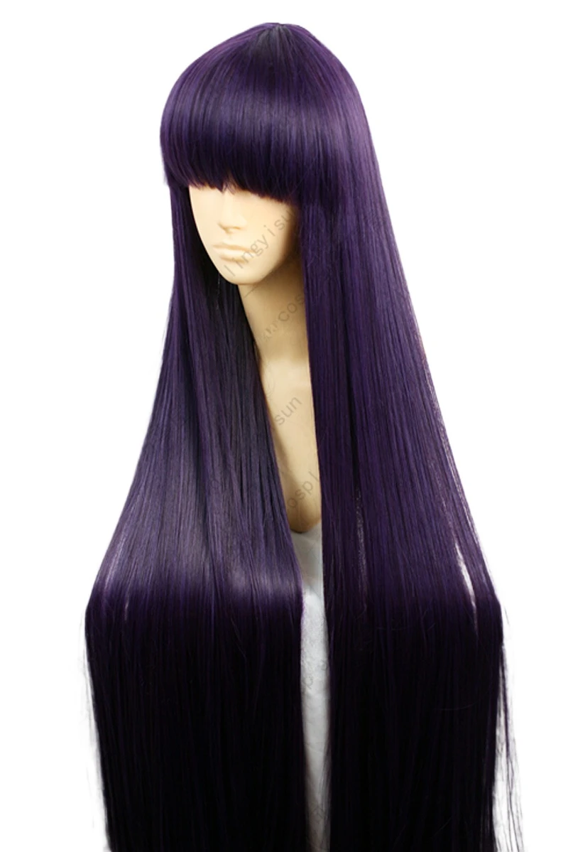 Parrucca cosplay per capelli s - Anime Cosplay Long Black Hair recensione e prezzo
