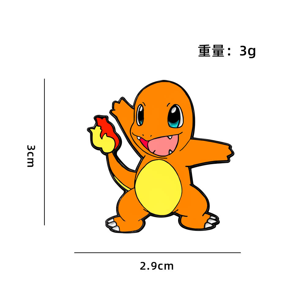 Set di 4 spille smaltate Pokém - Anime Cosplay Pokemon recensione e prezzo