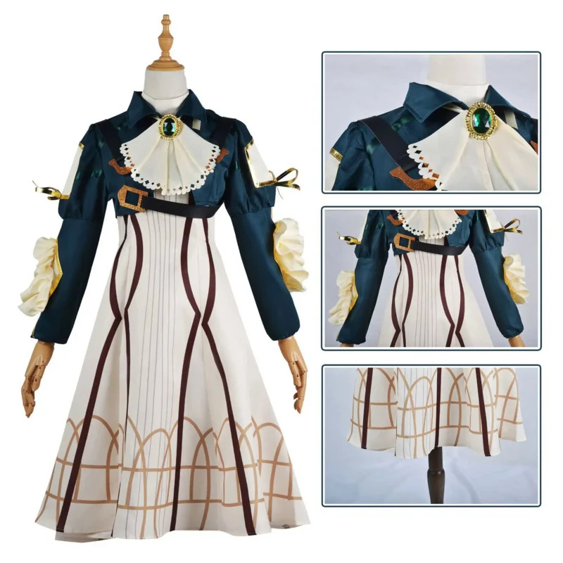 Costume cosplay anime viola Ev - Violet Evergarden Dress recensione e prezzo
