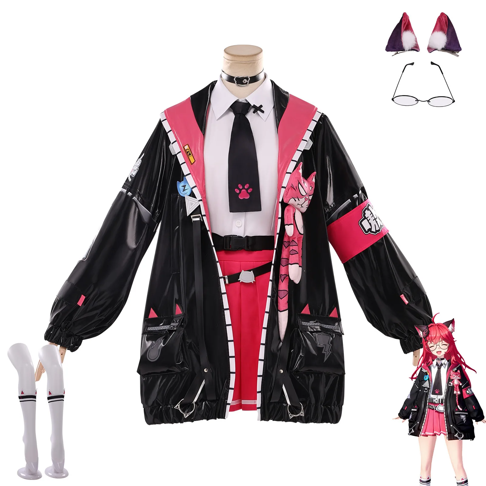 Costume Cosplay Nanally Colucc - Anime Cosplay Waifu recensione e prezzo