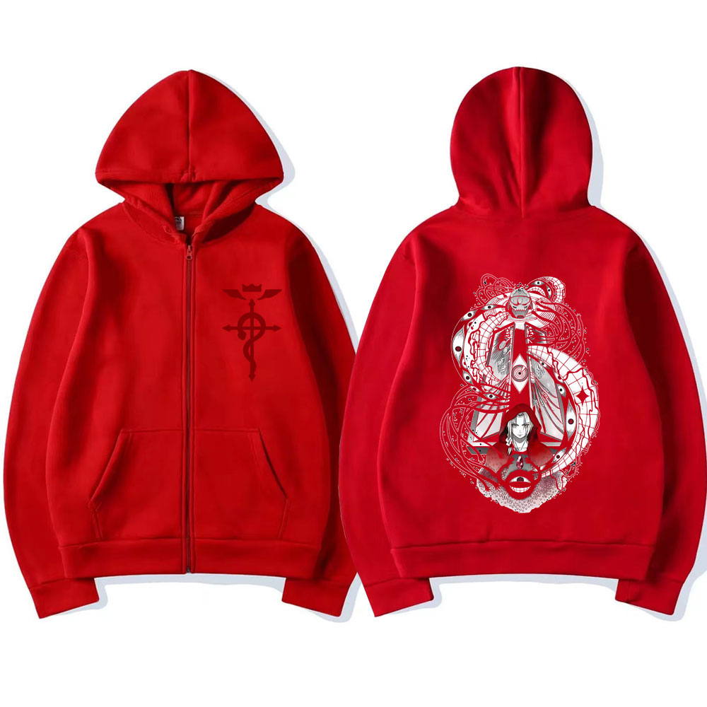 Felpa con Cappuccio e Zip Ispi - Fullmetal Alchemist Coat recensione e prezzo