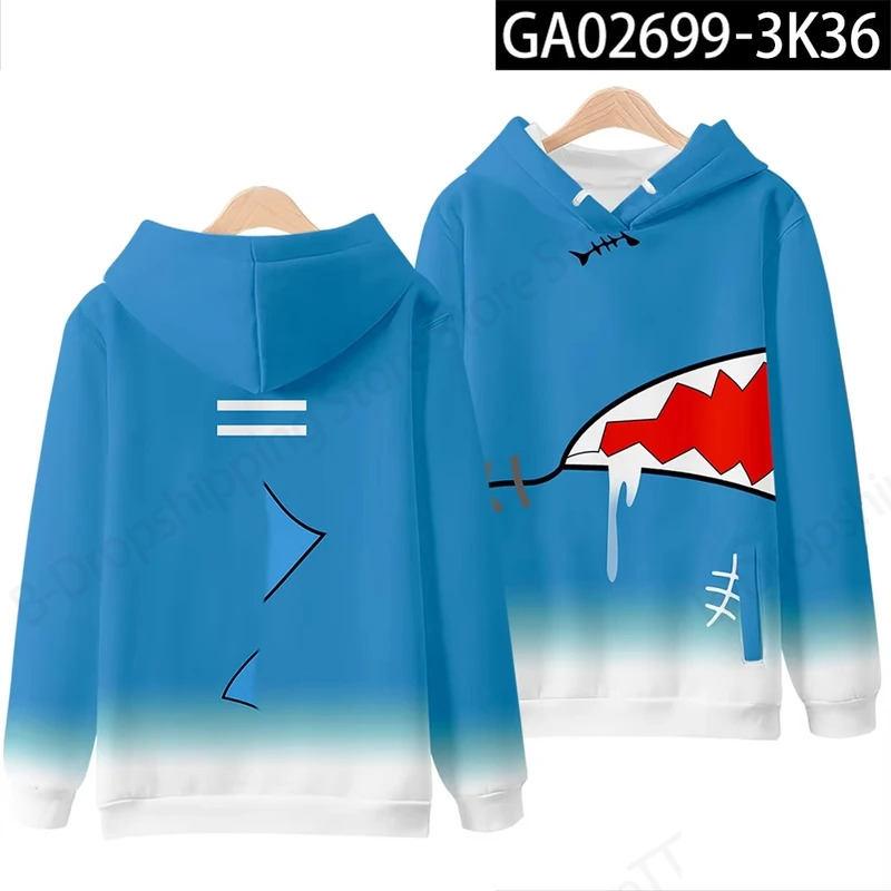 Felpe con Cappuccio Gawr Gura  - Cosplay Anime Basic recensione e prezzo