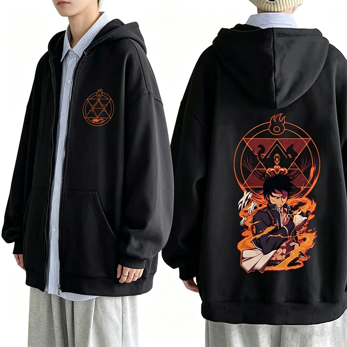 Felpa con Cappuccio e Zip Anim - Fullmetal Alchemist Coat recensione e prezzo