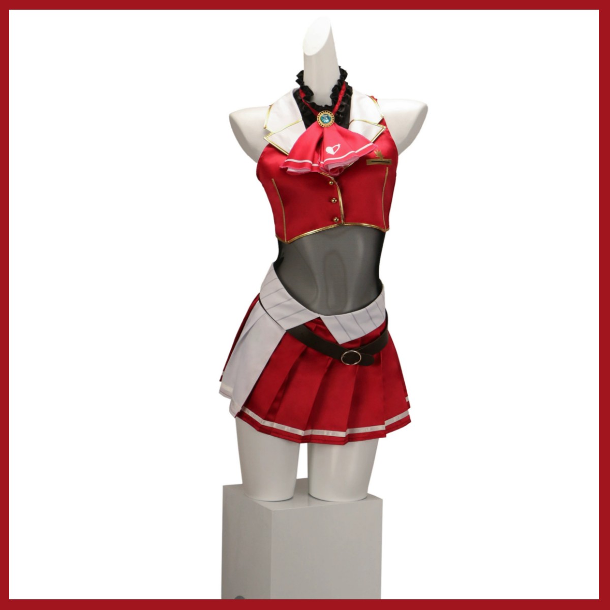 Virtual Idol VTuber Capitano B - Anime Cosplay Red recensione e prezzo